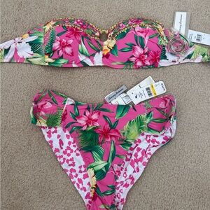 Tommy Bahama Pink Floral Bikini